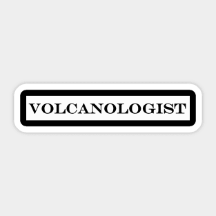 volcanologist Sticker